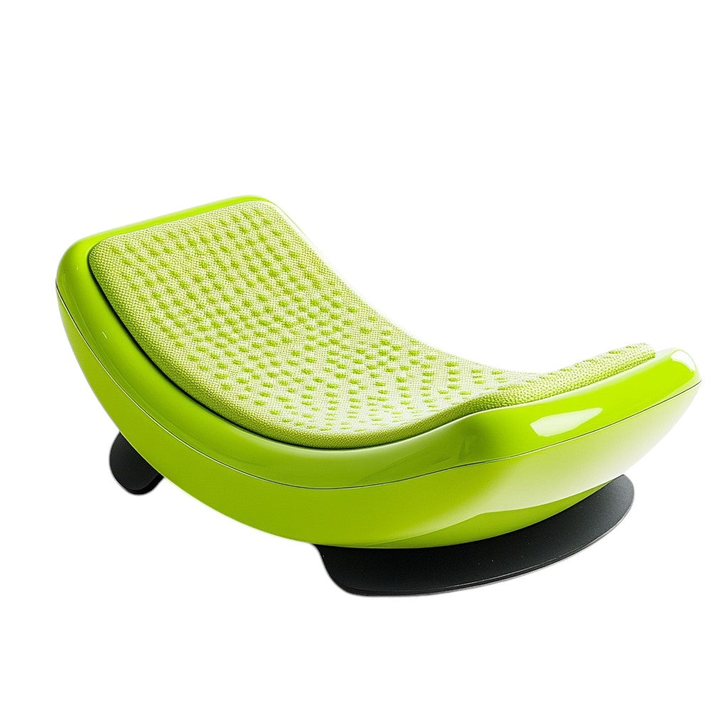 Wivvo Foot Rocker - Ergonomic Calf Stretcher for Plantar Fasciitis & Achilles Tendonitis Relief - Lime Green - One Size Fits All