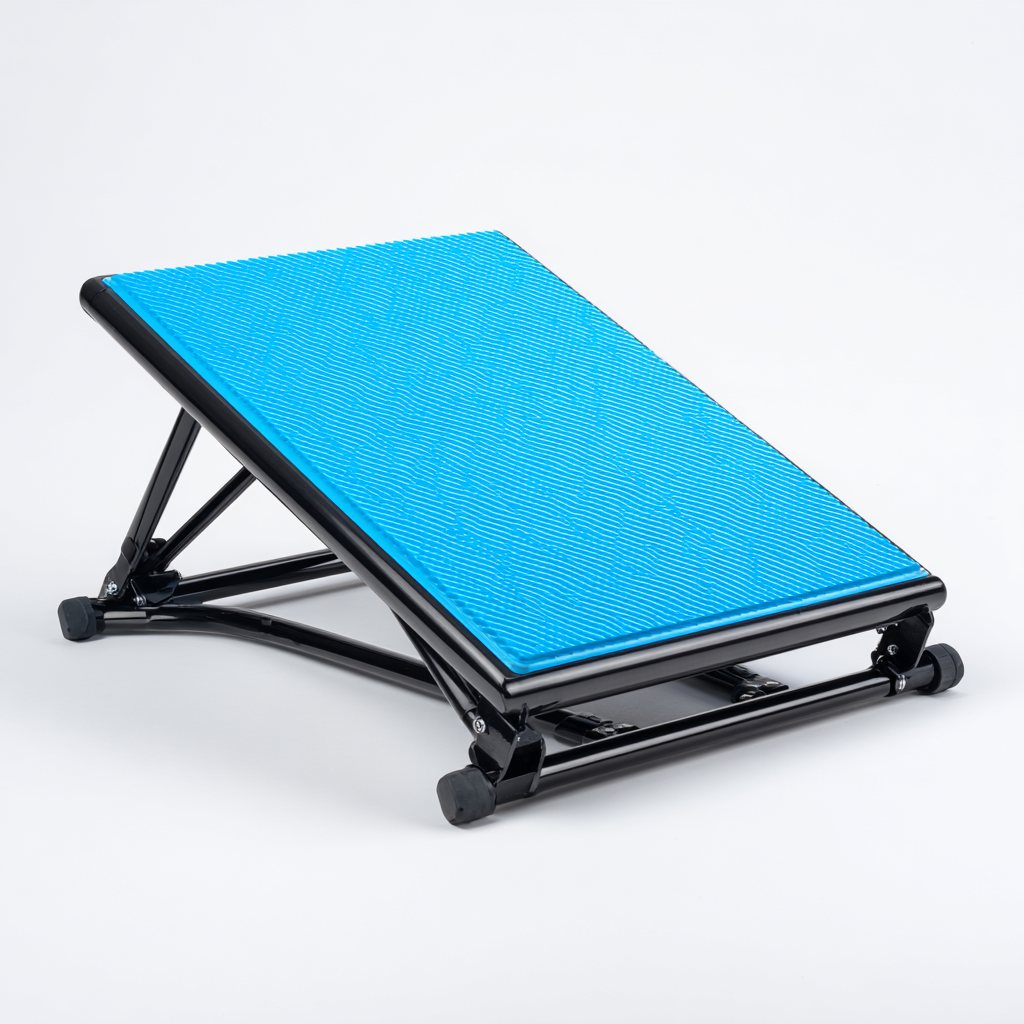 Wivvo Adjustable Slant Board - Calf Stretcher & Foot Compression Plate - 5 Angles - Non-Slip Surface - Physical Therapy Equipment