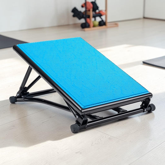Wivvo Adjustable Slant Board - Calf Stretcher & Foot Compression Plate - 5 Angles - Non-Slip Surface - Physical Therapy Equipment
